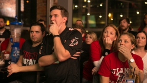 Atlanta Falcons Fans Watch Super Bowl LI Against The New England Patriots